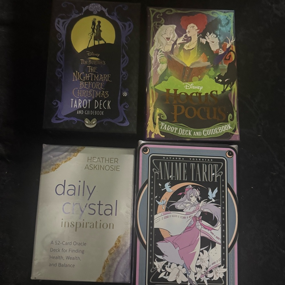 3 Tarot and 1 Oracle Decks Bundle!!